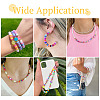 6 Strands 6 Colors Handmade Polymer Clay Bead Strands CLAY-TA0001-39-8