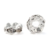Brass Grade A Crystal Rhinestone Spacer Beads RB-A006-6MM-S-1