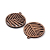 Walnut Wood Laser Cut Pendants WOOD-Q051-05K-2