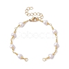 Handmade Brass Link Chain Bracelet Making AJEW-JB01150-22-1