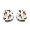 Non-Tarnish 304 Stainless Steel Links Connectors STAS-Y006-60P-B-2