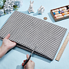 Tartan Polyester Fabric DIY-WH0816-561C-3