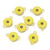 Golden Tone Alloy Links connectors PALLOY-T072-001G-01-3