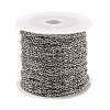Tarnish Resistant 304 Stainless Steel Cable Chains CHS-R008-15-3