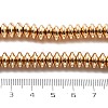 Electroplated Synthetic Non-magnetic Hematite Beads Strands G-M095-C01-03KCG-3