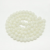 Baking Paint Crackle Glass Beads Strands X-DGLA-Q023-6mm-YS1-2