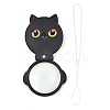 Owl Foldable Acrylic Portable Clip-On 8X Magnifying Glass TOOL-F020-01A-1