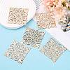 Iron Filigree Large Pendants IFIN-J019-G-4