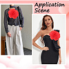 3D Flower Polyester Multilayer Ornament Accessories FIND-WH20008-43A-4