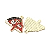 Halloween Alloy Enamel Pendants STAS-I354-01G-H-2