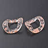 Transparent Acrylic Linking Rings OACR-N009-015A-B11-4