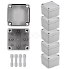 Outdoor Waterproof ABS Plastic Cable Boxes CON-WH0089-232B-1