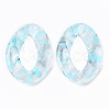 Transparent Acrylic Linking Rings OACR-N009-014A-05-2