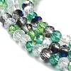 Glass Beads Strands EGLA-A034-M4mm-24-3