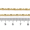 Rack Plating Brass Oval Link Chain Necklace NJEW-A035-06G-01-5