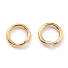 Rack Plating Brass Open Jump Rings KK-O139-18T-G-2