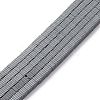 Electroplate Non-magnetic Synthetic Hematite Heishi Beads Strands G-J171A-4x4mm-03-1