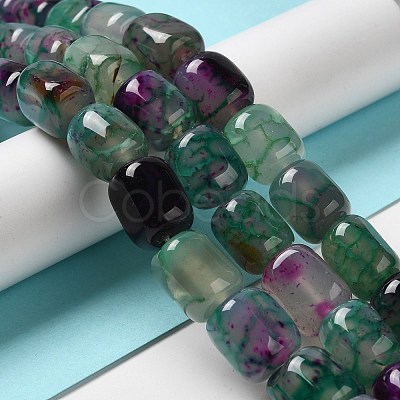 Natural Agate Beads Strands G-H295-F01-07-1