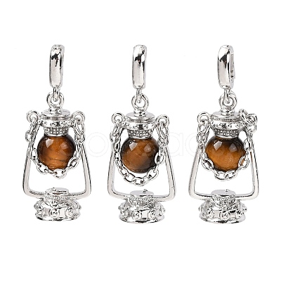 Natural Tiger Eye Pendants GG-CBA0251-04P-08-1