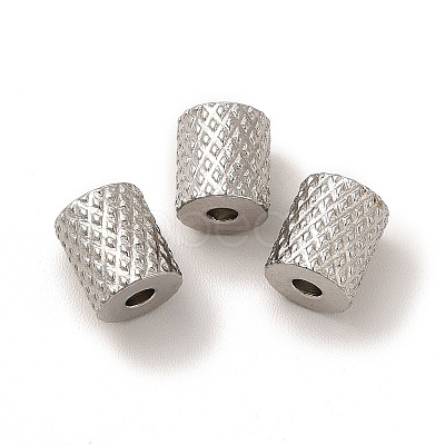 Non-Tarnish 201 Stainless Steel Beads X-STAS-M089-10P-1