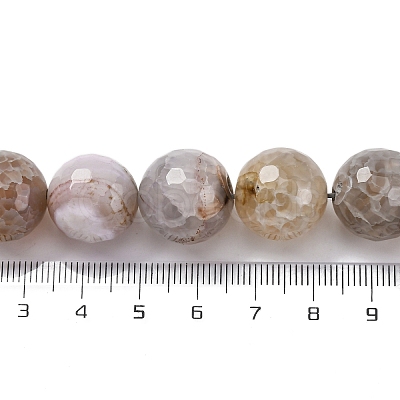 Natural Dragon Veins Agate(Dyed & Heated) Beads Strands G-K390-A09-01-1