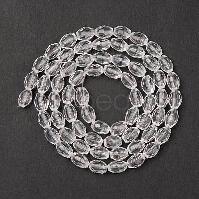 Glass Beads Strands X-GC893Y-14-1
