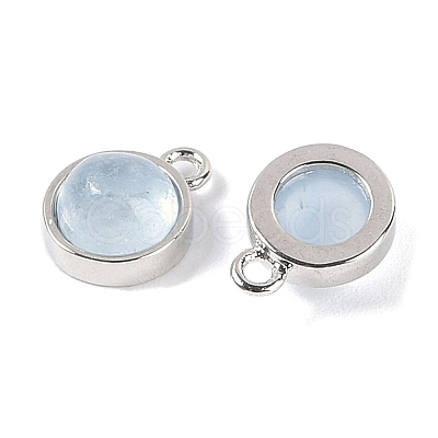 Natural Aquamarine Pendants G-K372-03P-03-1