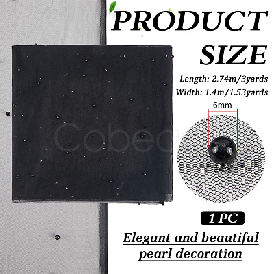 3 Yards Polyester Mesh Fabric DIY-WH0816-169D-1