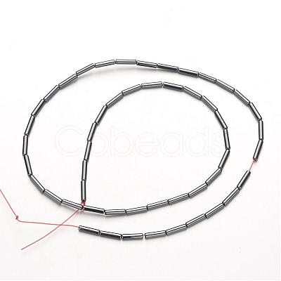 Non-magnetic Synthetic Hematite Bead Strands G-F300-37B-09-1