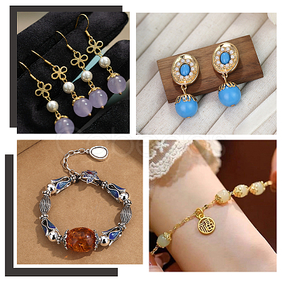1310Pcs Iron & Alloy & Brass Bead Caps FIND-PH0027-73-1