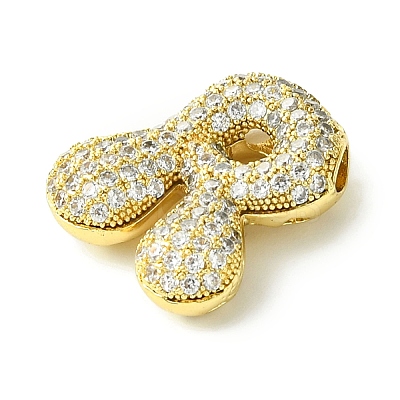 Rack Plating Brass Cubic Zirconia Pendants KK-S378-02G-R-1