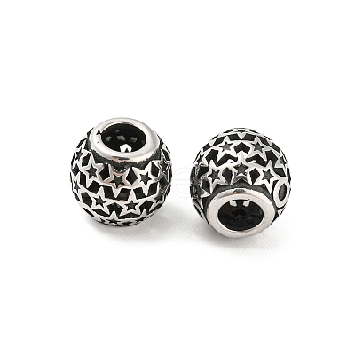 316 Surgical Stainless Steel  Beads STAS-Q304-34AS-1