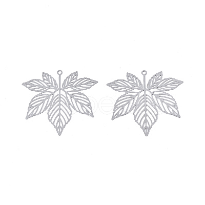 Non-Tarnish 201 Stainless Steel Pendants LS-STAS-N102-08P-1