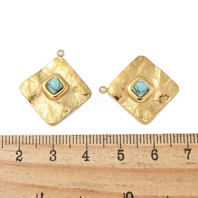 304 Stainless Steel Pendants STAS-L022-459G-02-1
