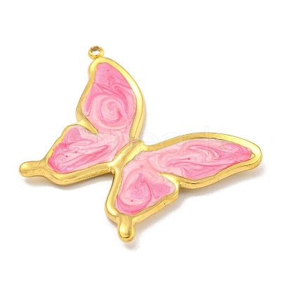 Ion Plating(IP) 304 Stainless Steel Pendants STAS-U007-10B-G-1