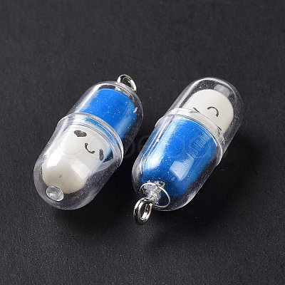 Translucent Plastic Pendants LS-X-KY-L006-29F-1