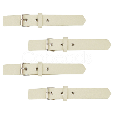 PU Imitation Leather Buckles BUTT-WH0027-46P-03-1
