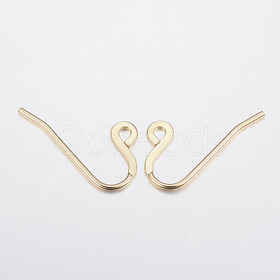 304 Stainless Steel French Earring Hooks STAS-H436-07-1