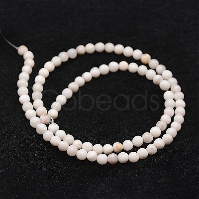 Natural White Crazy Lace Agate Bead Strands G-D840-55-4mm-1