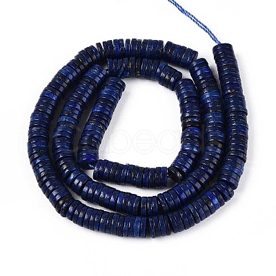 Natural Lapis Lazuli Beads Strands G-T142-6mm-11-1