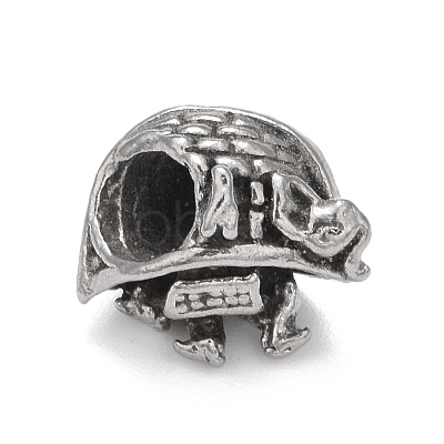 304 Stainless Steel European Beads STAS-G256-09AS-1