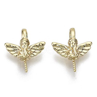 Brass Peg Bails Pendants LS-KK-N232-125-NF-1