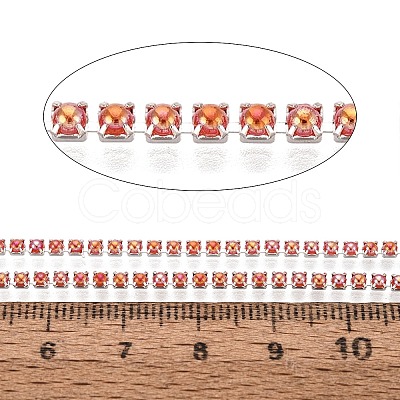 Iron & ABS Plastic Imitation Pearl Tennis Chains CH-Q006-01A-07-1