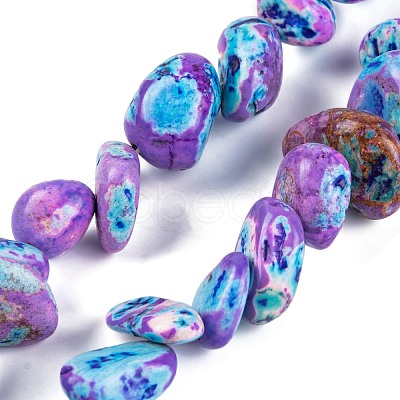 Natural Imperial Jasper Beads Strands G-B083-C01-01-1