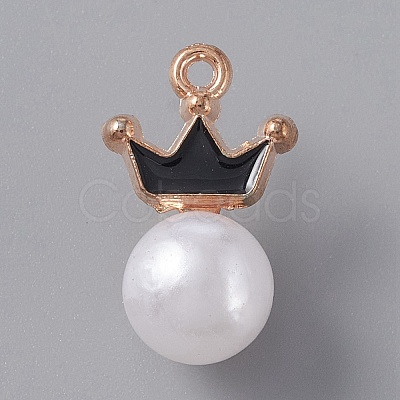 Resin Imitation Pearl Pendants LS-FIND-TAC0002-041E-1