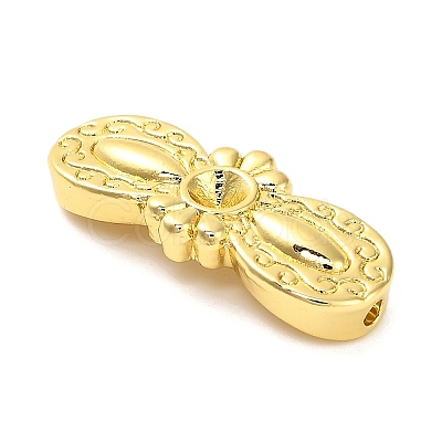 Brass Beads Rhinestone Settings KK-L229-018G-1