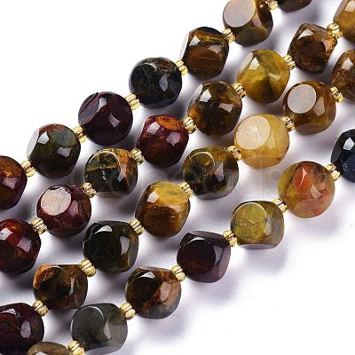 Natural Pietersite Beads Strands G-A030-B14-10mm-1