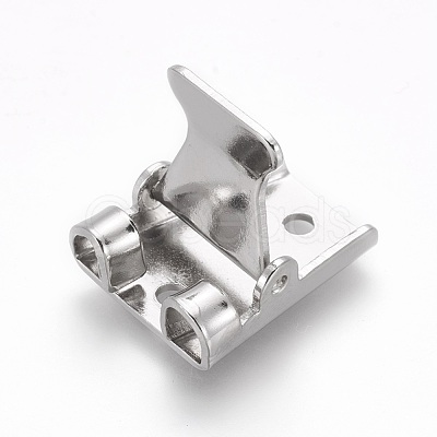 Iron Bolo Tie Slider Clasp IFIN-J119-01B-P-1