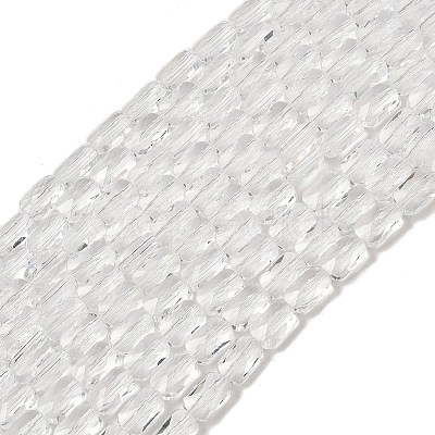Transparent Glass Beads Strands GLAA-Z018-C16-1