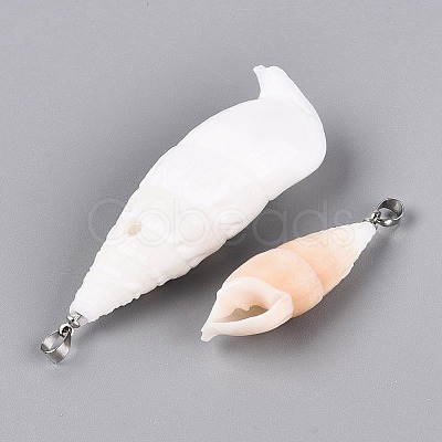 Spiral Shell Big Pendants SHEL-Q029-14P-1